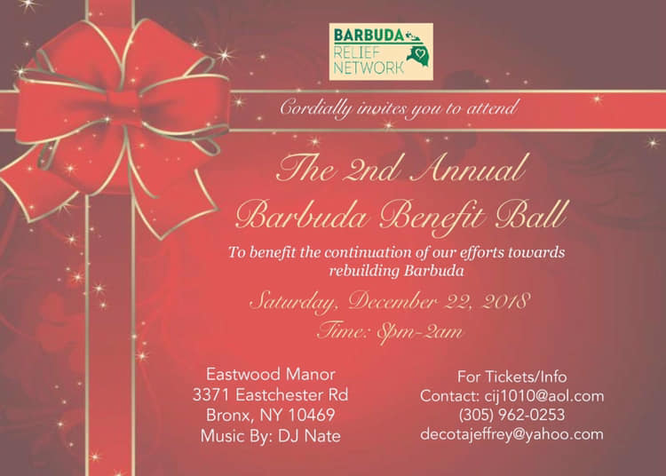 The 2nd Annual Barbuda Benefit Ball 2018